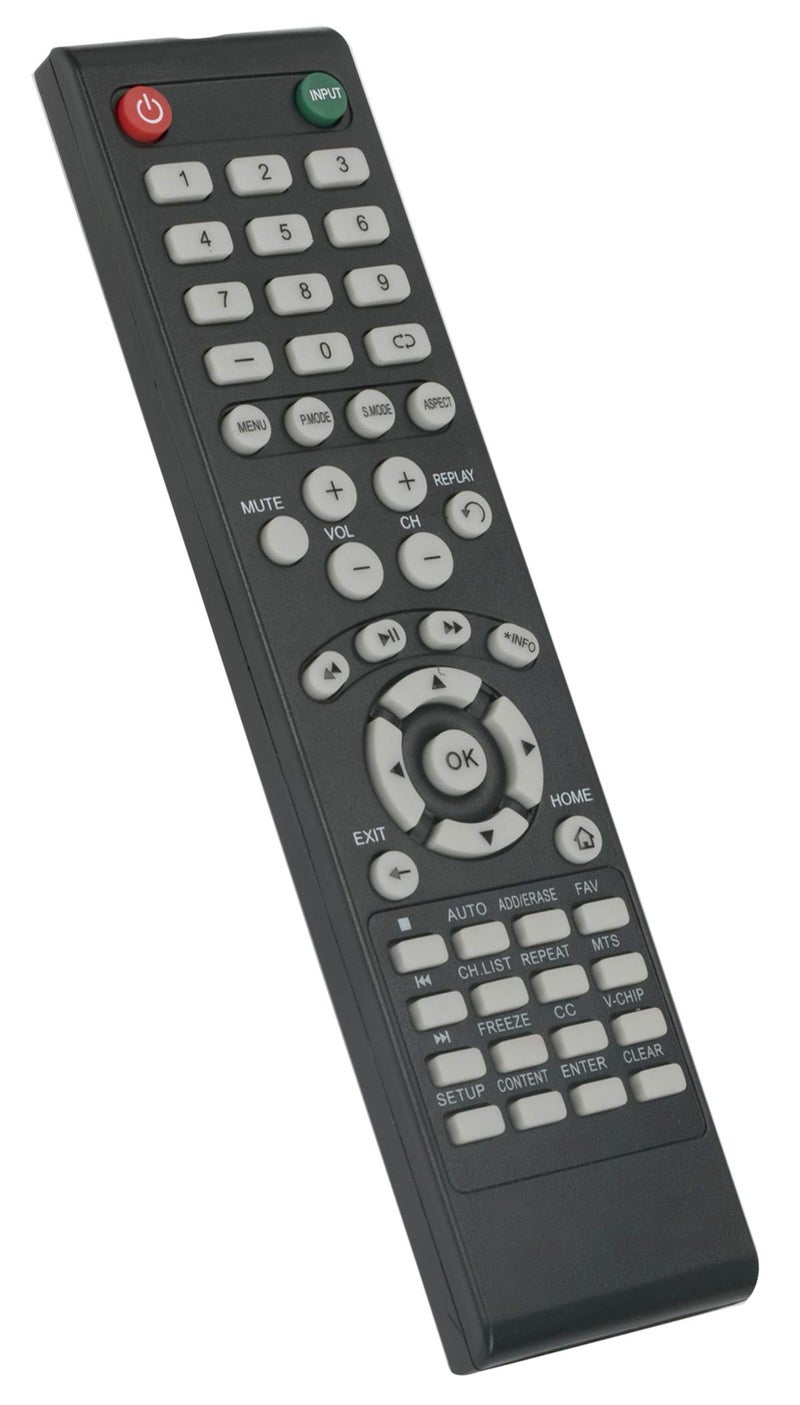 AULCMEET New Replace Remote Control Compatible with Element TV ELEFT406 ELEFT502 ELEFT466 - Image 2